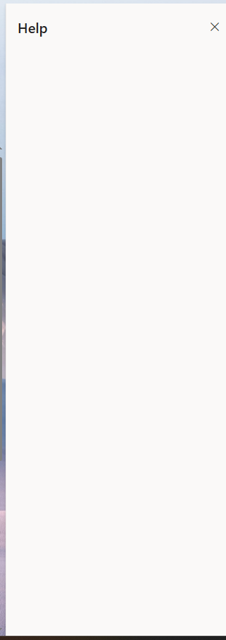 Blank Outlook Help