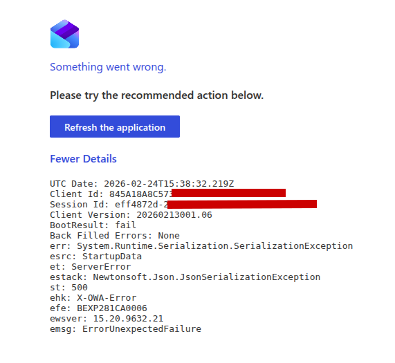 error