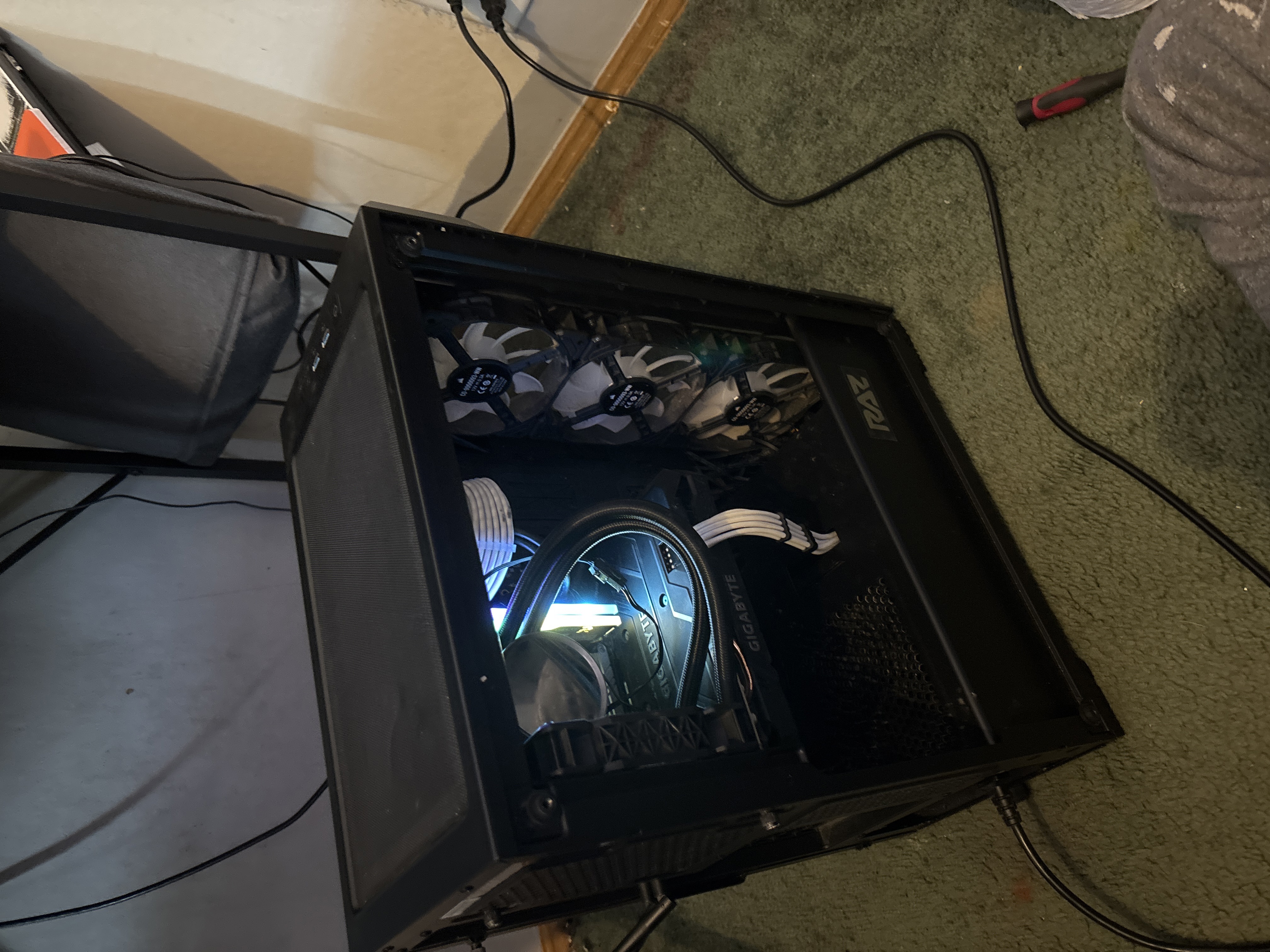 need help connecting power cables on my desktop computer - Microsoft Q&A