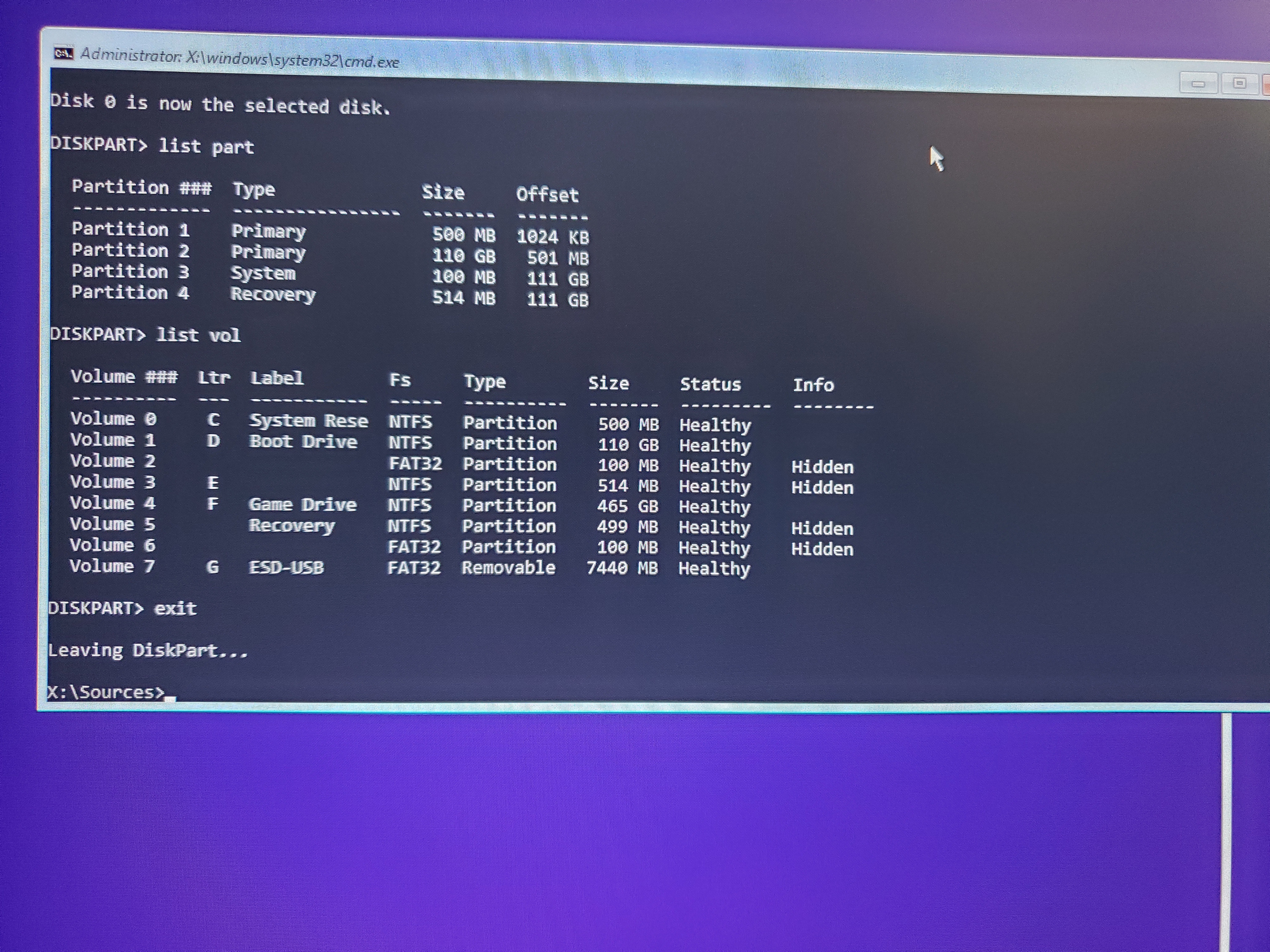その他 INVISIIO X50 0xc000000e: The boot selection failed