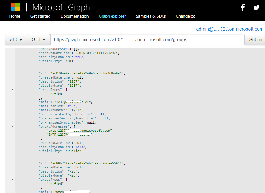 how to get all list of groups programmatically - Microsoft Q&A