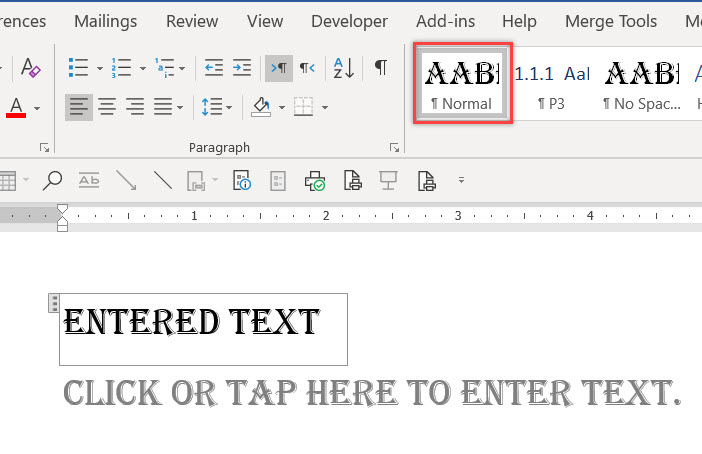 Word 2016 fillable forms - plain text control font and size - Microsoft Q&A
