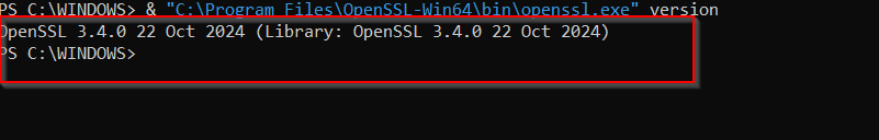 openssl
