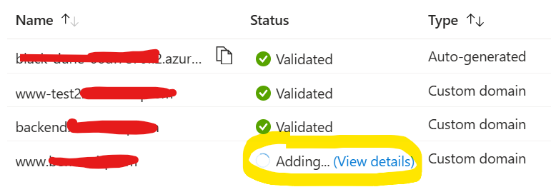 Resolving Stuck Custom Domain in Azure Static Web App with Enterprise ...