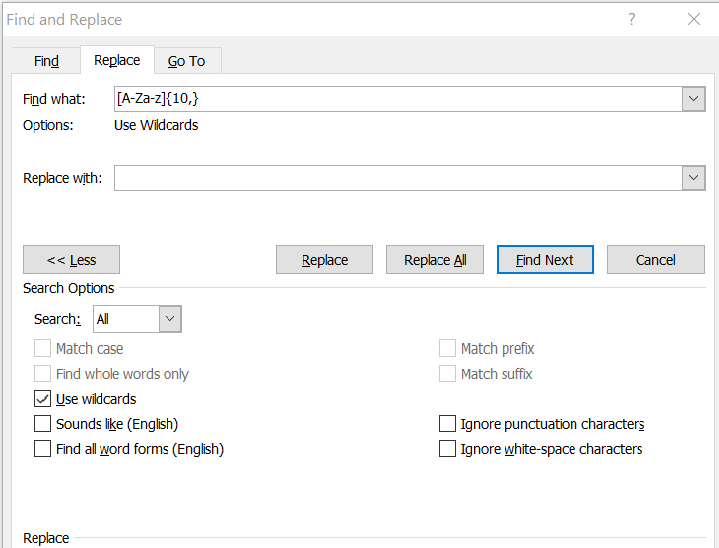 HOW TO FIND ALL WORDS LONGER THAN A SPECIFIED LENGTH LIKE TEN LETTERS ...