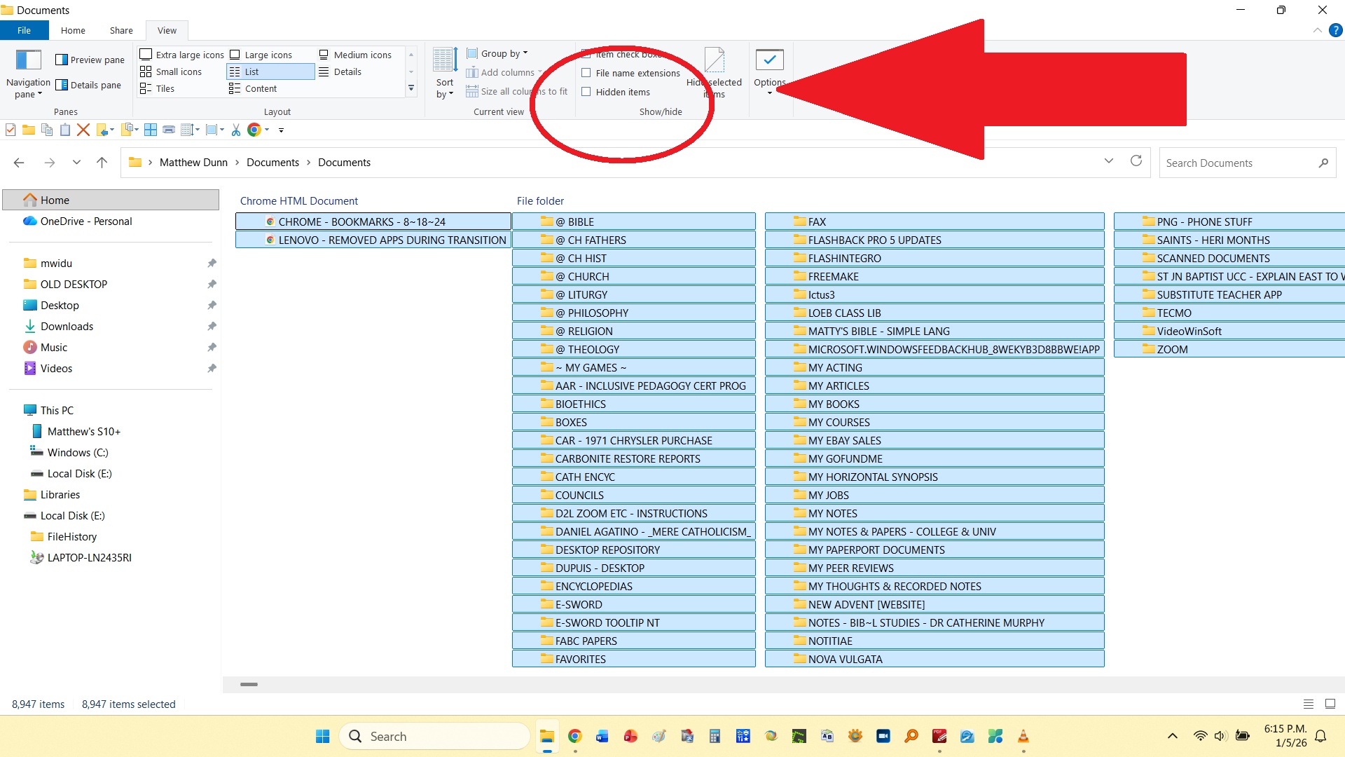 Why is Win11 showing HIDDEN FILES in Move/Copy window? - Microsoft Q&A