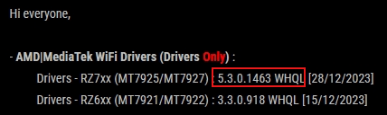 Wifi Driver - Microsoft Q&A