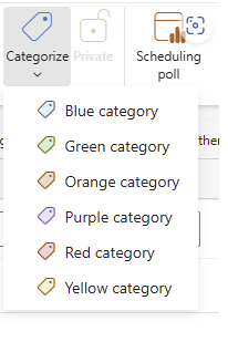 Unable to update category (name and color) tags in a group calendar ...