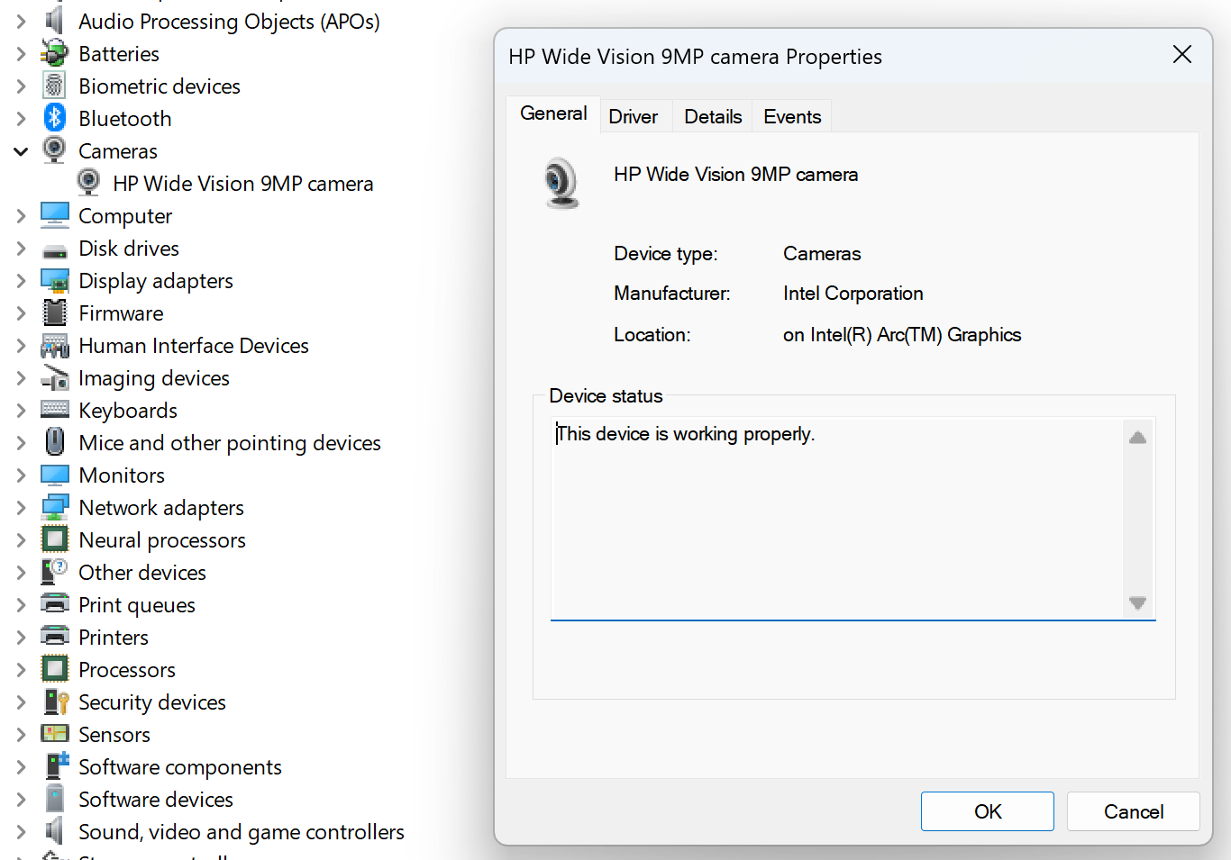 Camera not detected - I need to fix my camera - have done so much ...