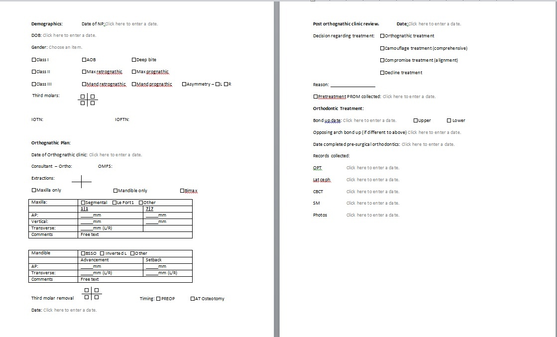 Patient Database with data entry at multiple timepoints - Microsoft Q&A