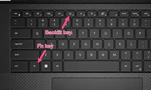 Image result for how do you turn on keyboard backlight with dell latitude 3400