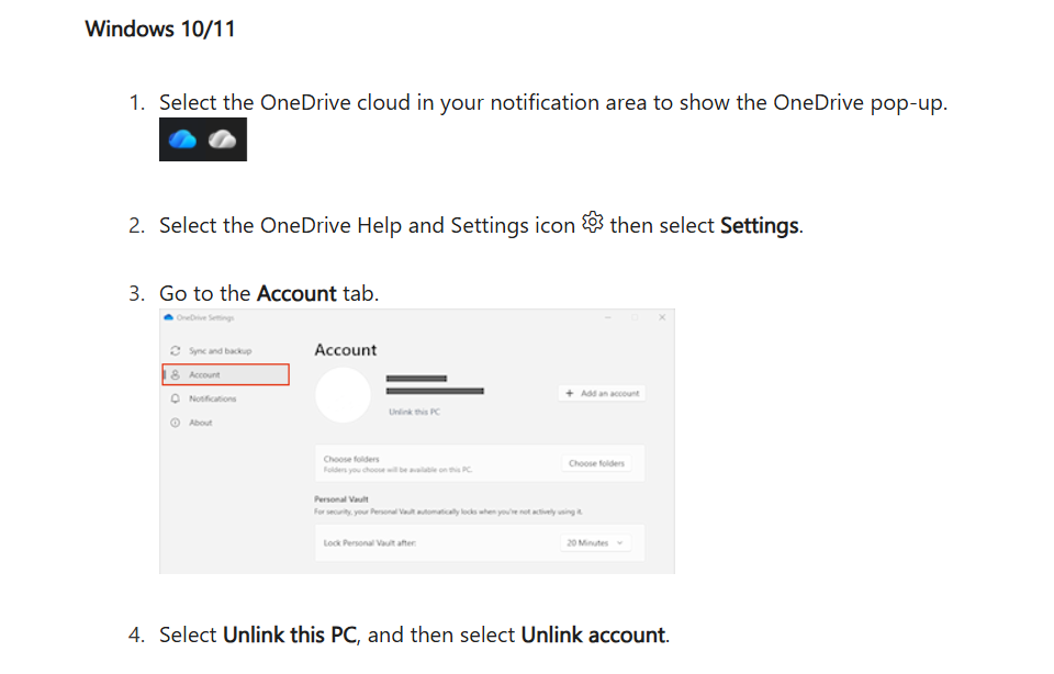 How to remove one drive when there is no icon on the screen? (Windows ...