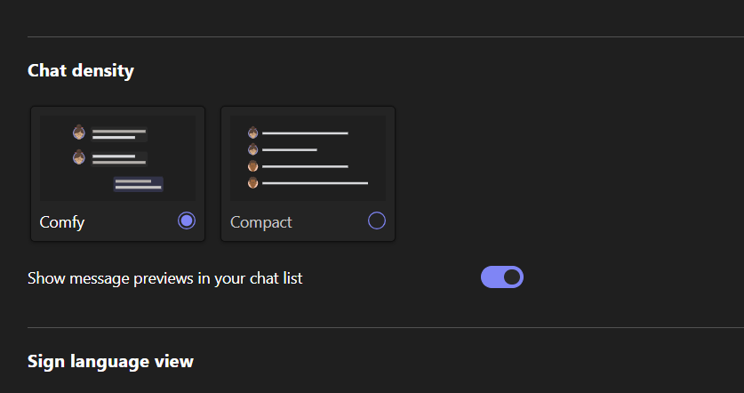 Alignment of chats - I'd like my responses on the right like in text ...