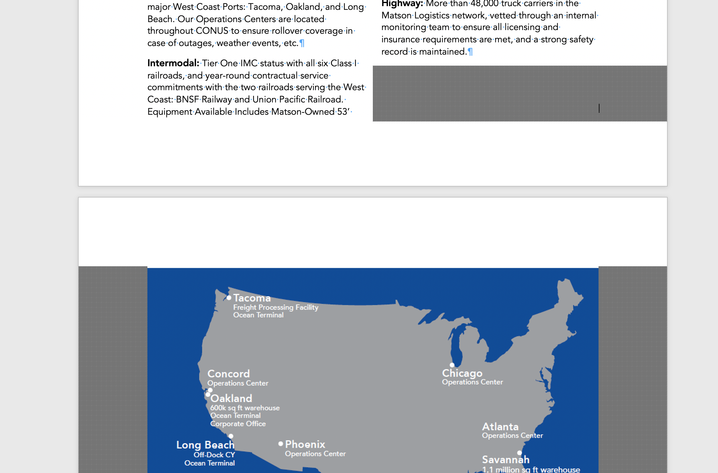 Why does Word hide my text with this weird block pattern? (Word for Mac ...