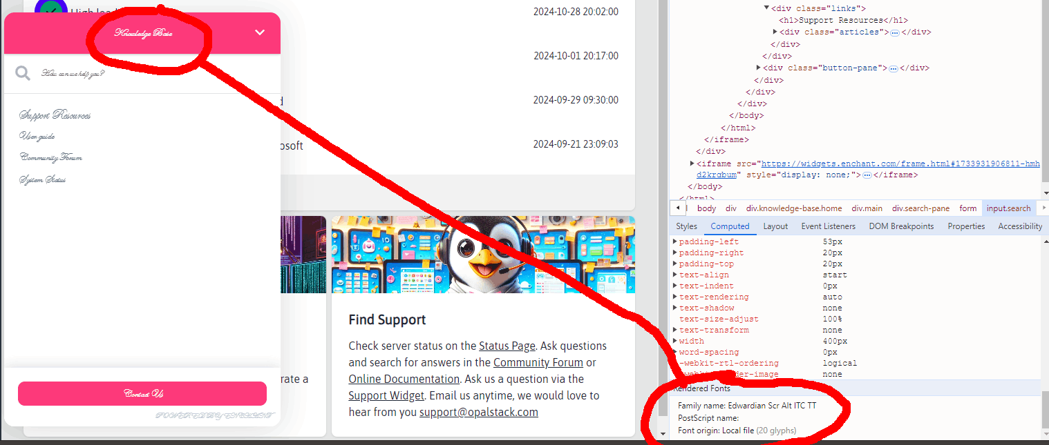 Web fonts - rendering using a font that's not installed - Microsoft Q&A