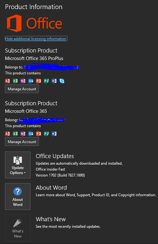 Office Insider Tile | Missing - Microsoft Q&A