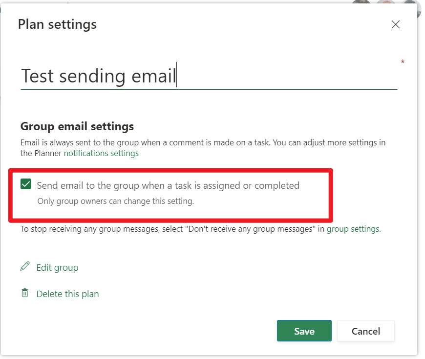 Microsoft Planner - Email replies - Microsoft Q&A