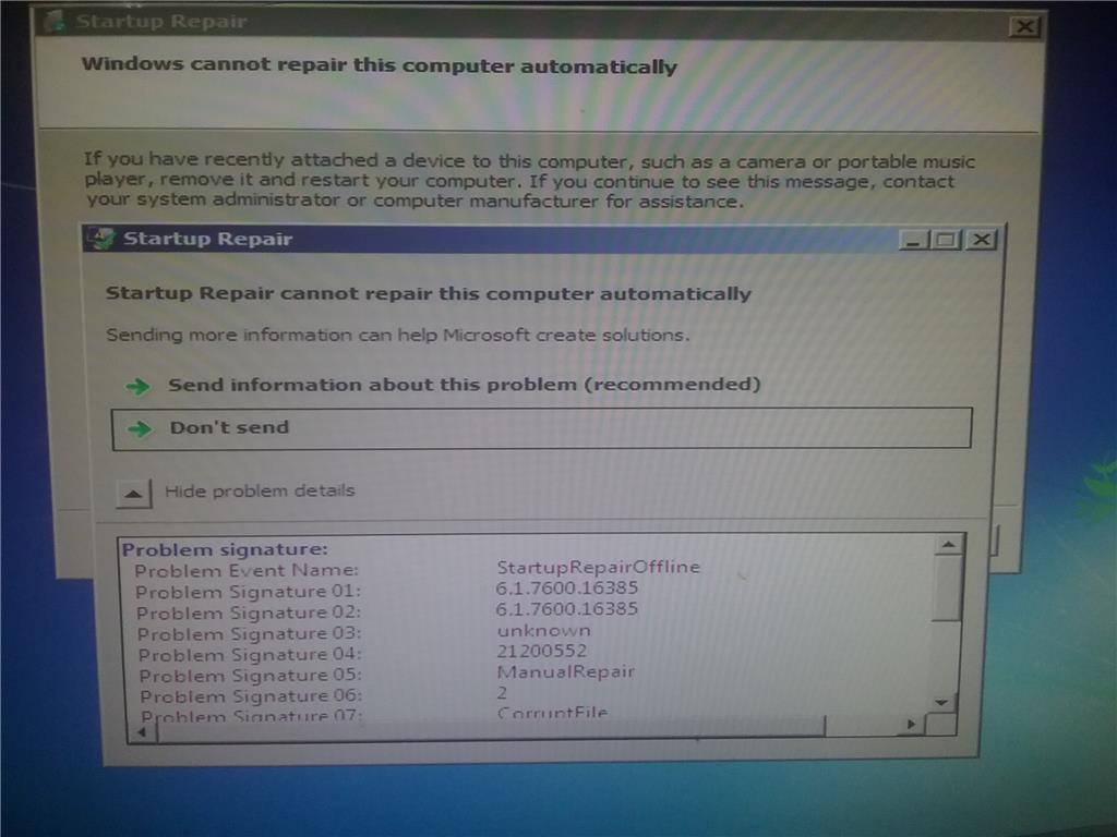 Cannot boot up computer - get blue screens - Microsoft Q&A