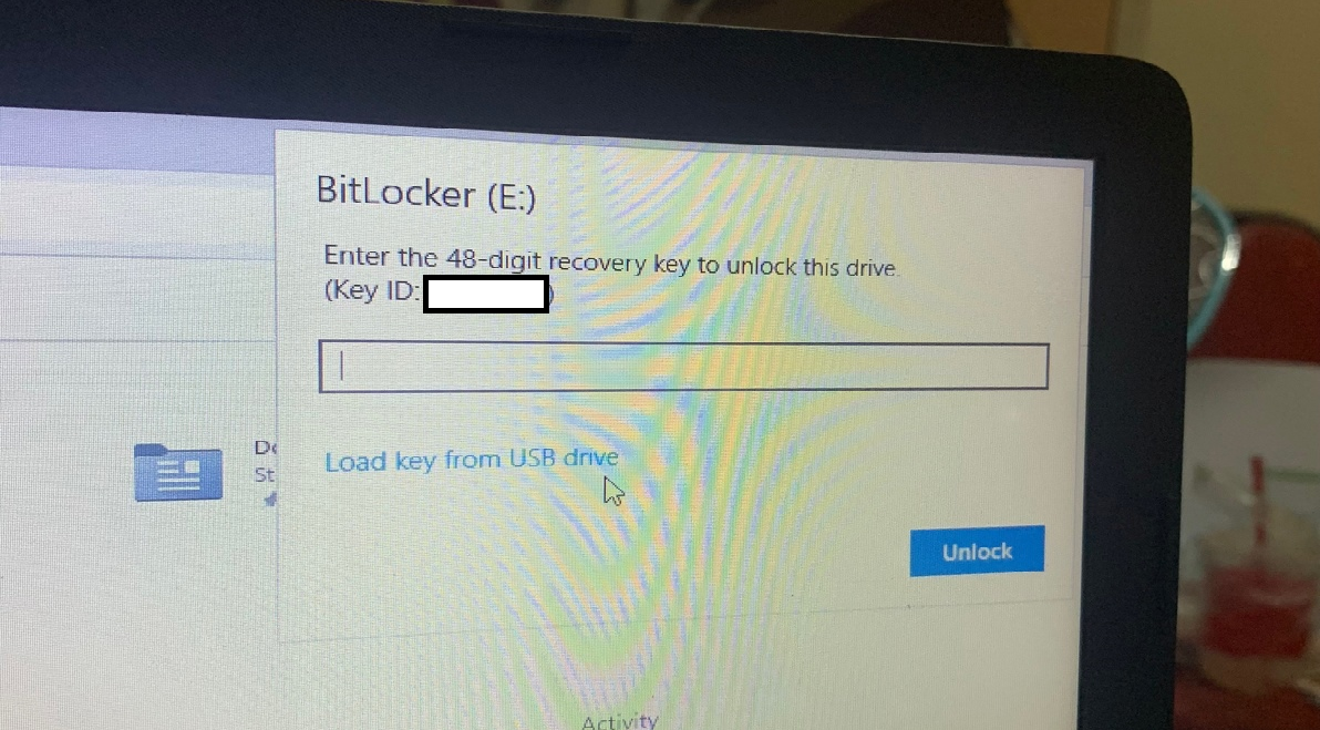 how to unlock bitlocker - Microsoft Q&A