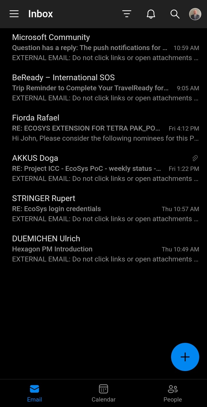 The push notifications for the outlook PWA on android suddenly stopped ...