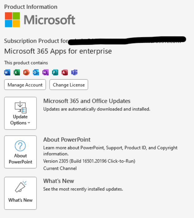 Problem Using "save as picture" for Microsoft 365 Enterprise ...