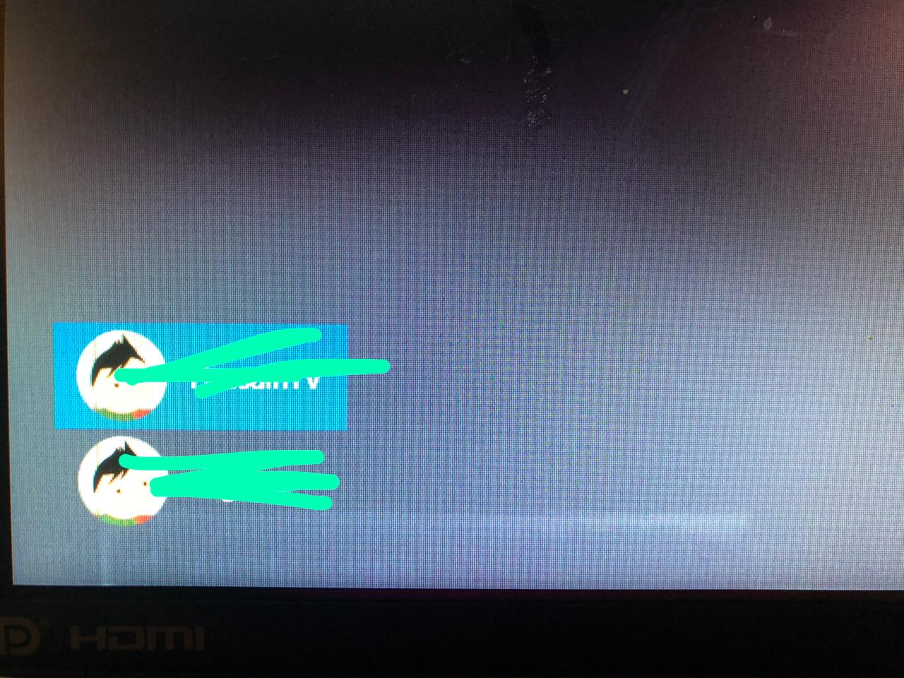 A clear rectangle show on the bottom left corner of my monitor ...