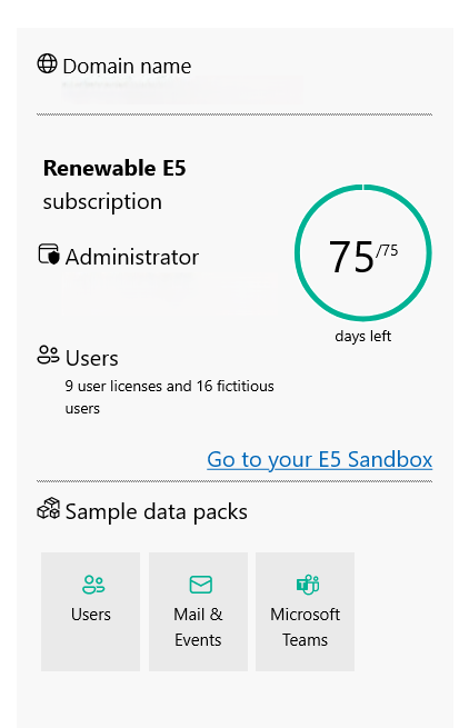 Microsoft 365 E5 Developer Program Subscription Showing as Inactive and ...