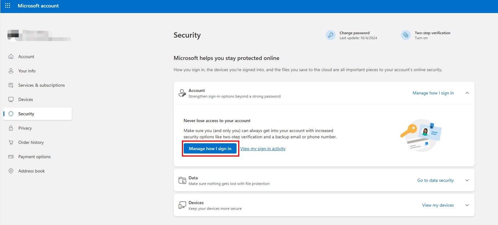 Linked accounts - Microsoft Q&A