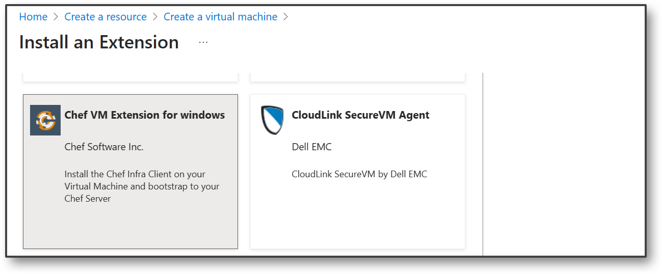 Azure VM Chef extension - Microsoft Q&A