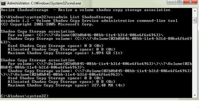 System Volume Information Folder 23 GB even when System Restore is ...