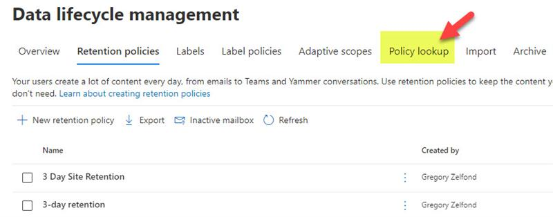 How to check if SharePoint online site under any retention policy ...