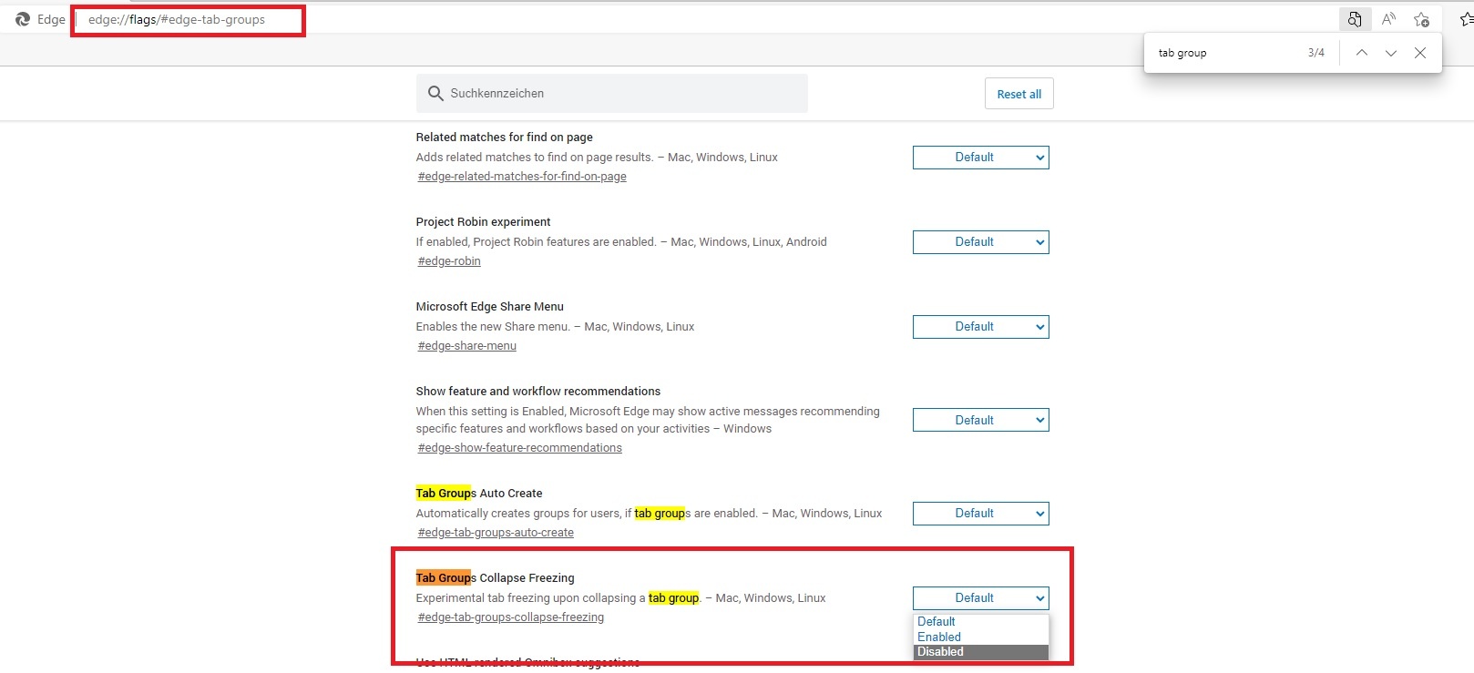 Disable Freezing Tabs in Collapsed Tab Groups - Microsoft Q&A