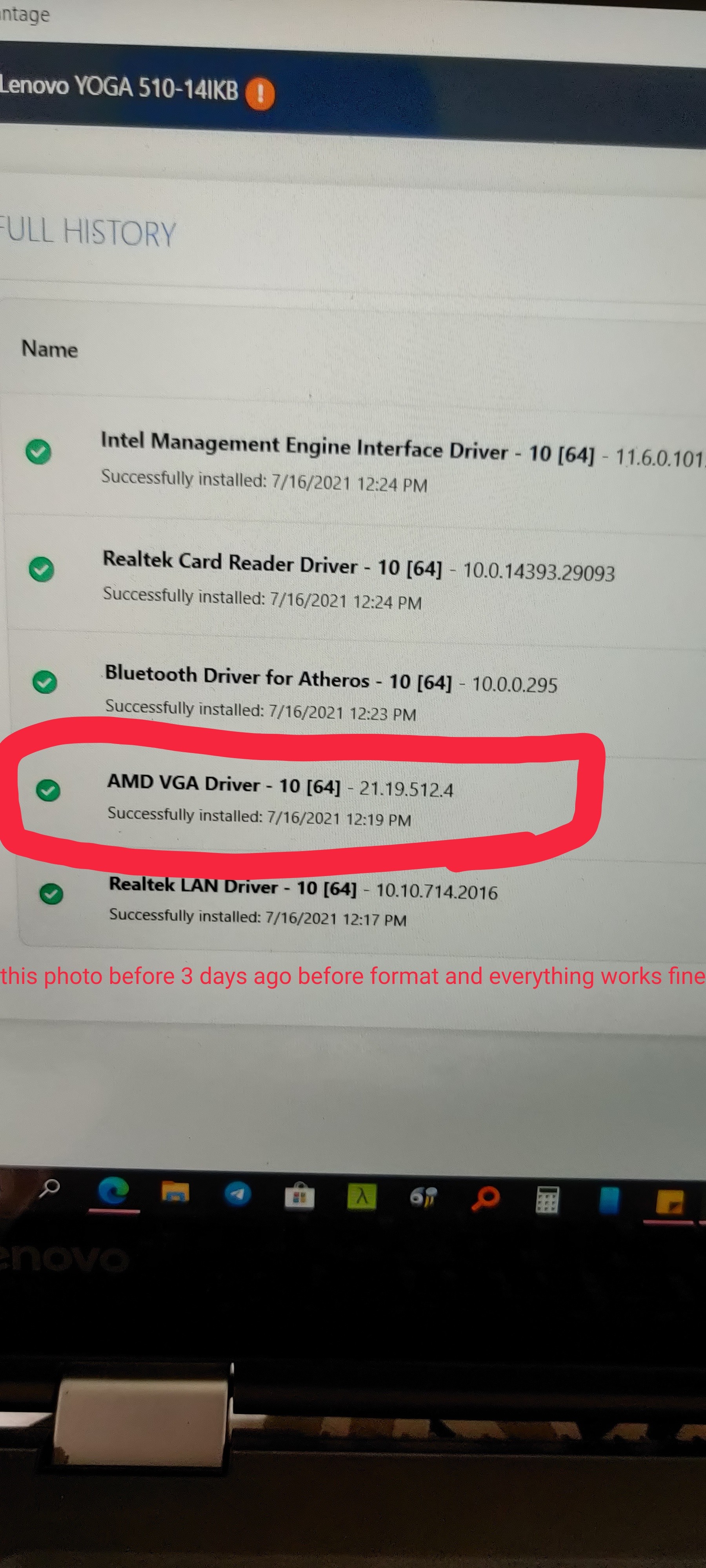 Newer version of Windows 10 does not support AMD Radeon R5 M430 ...