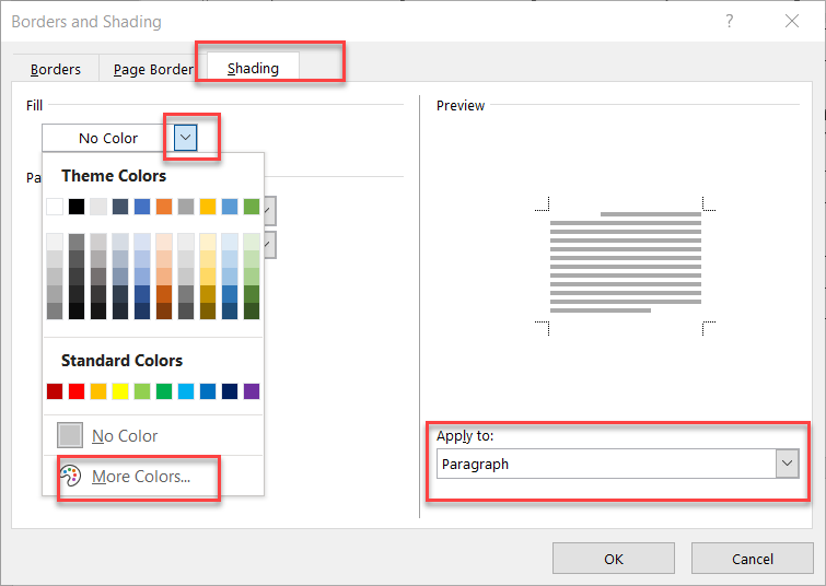 How do you get more colour options when highlighting text? - Microsoft Q&A