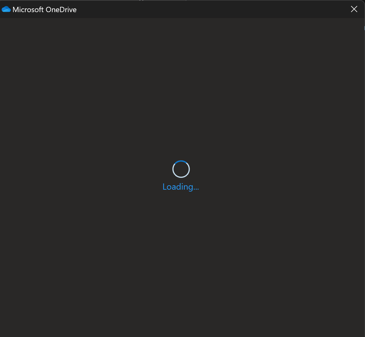 After log in, Onedrive didn't show any files. - Microsoft Q&A