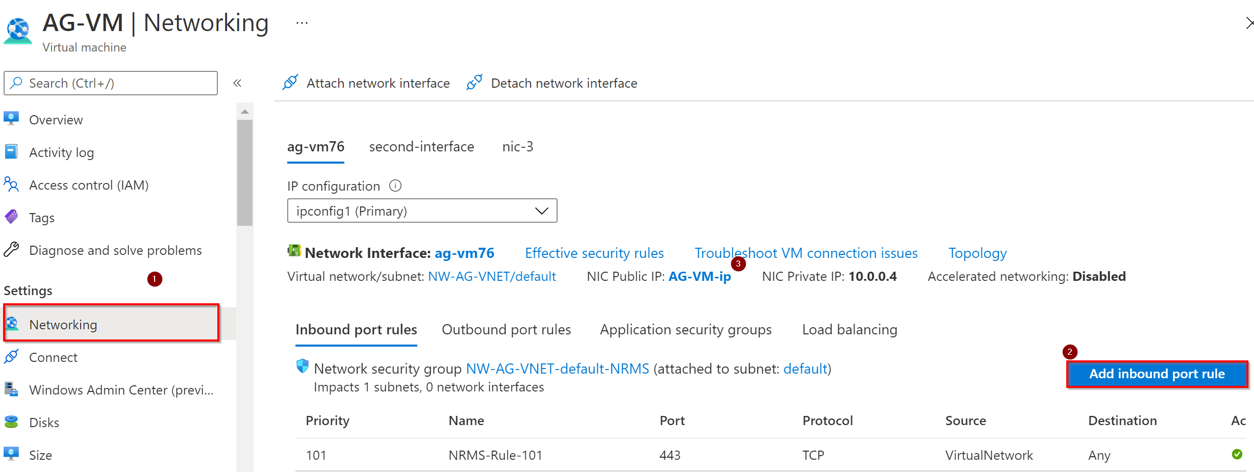 Expose python api from VM - Microsoft Q&A