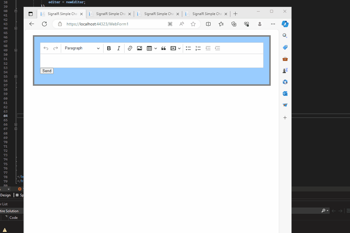 Issue with CKEditor - Microsoft Q&A
