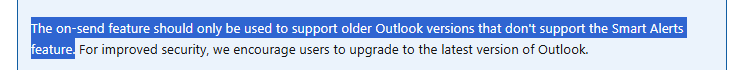 Activate Smart Alerts for on prem Exchange Server SE - Microsoft Q&A