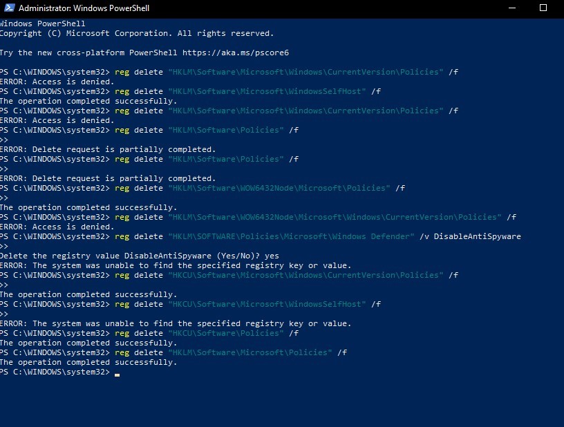 Any way to reset/change/delete group policy admin privilege's if I dont ...