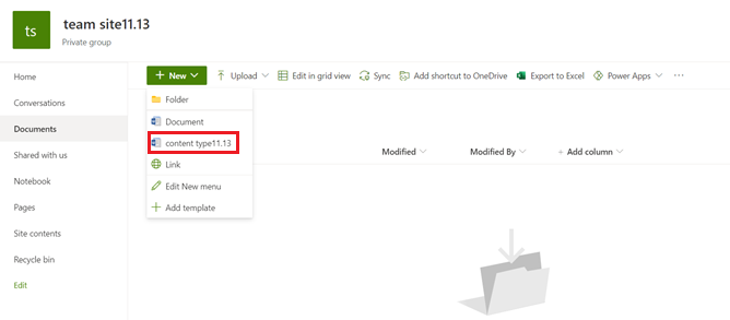 Cannot upload files through document content type to SP online document ...