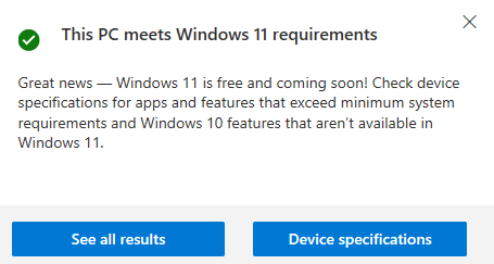 Unable to install Windows 11 even if meeting minimum requirements ...