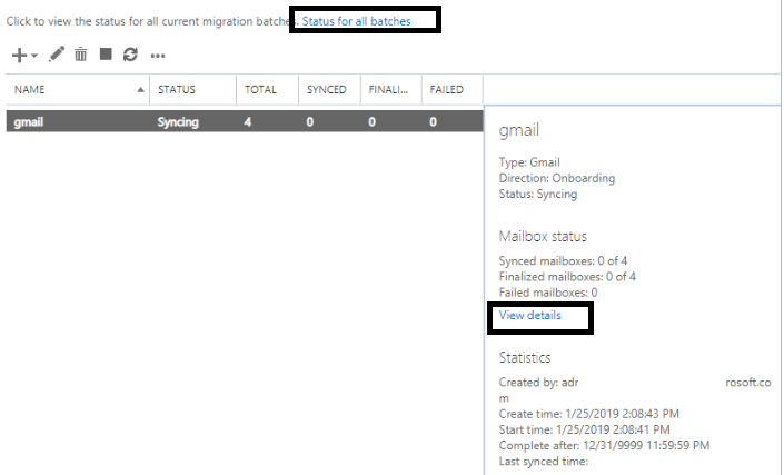 Mailbox stuck "syncing" G Suite Migration to O365 - Microsoft Q&A