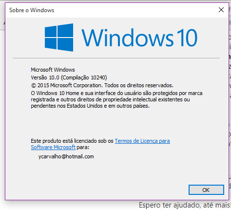 Media Creation Tool baixando versão antiga do Windows 10
