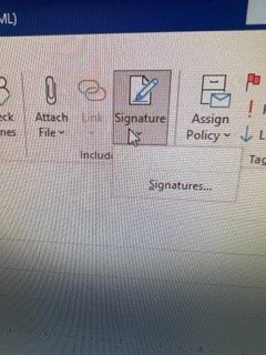 Email Signature Missing and Cannot Add New - Outlook 365 App for ...
