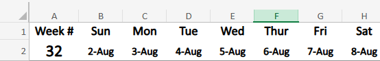 schedule desktop