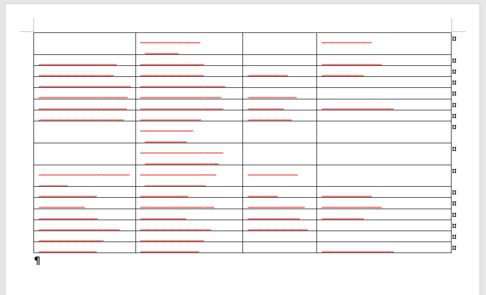 How Do I Move The Table Downwards To Create Typespace at the Top ...