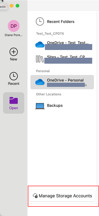 Email associated with OneDrive on Mac is different from email ...