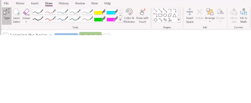 Facing issue in one Note Drawing pens. - Microsoft Q&A
