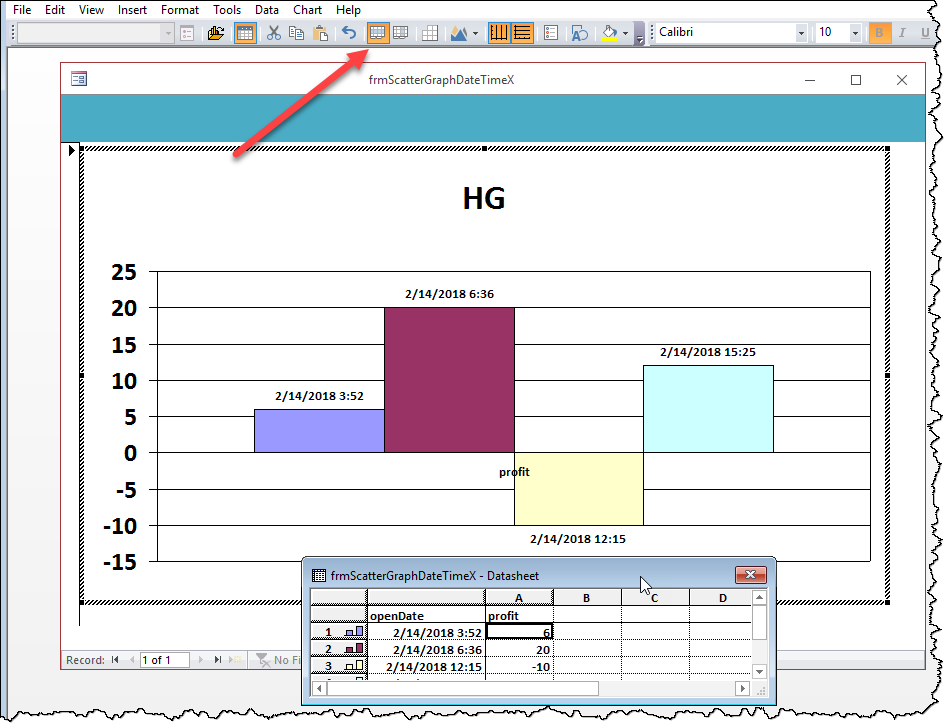 DateTime in access query - Microsoft Q&A