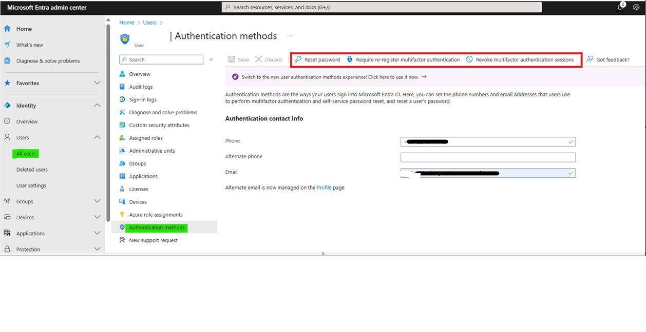Je ne recois pas de code sur L'application Microsoft authentificator ...